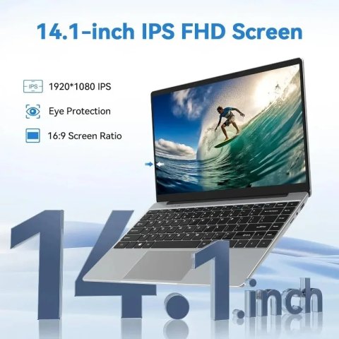 14.1-inch Laptop with Intel Core i9-10980HK, 16GB RAM, up to 2TB SSD, Windows 11 Pro, Ideal for Gaming and Office Use